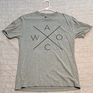 Next Level Apparel Heather Gray Waco Graphic Tee